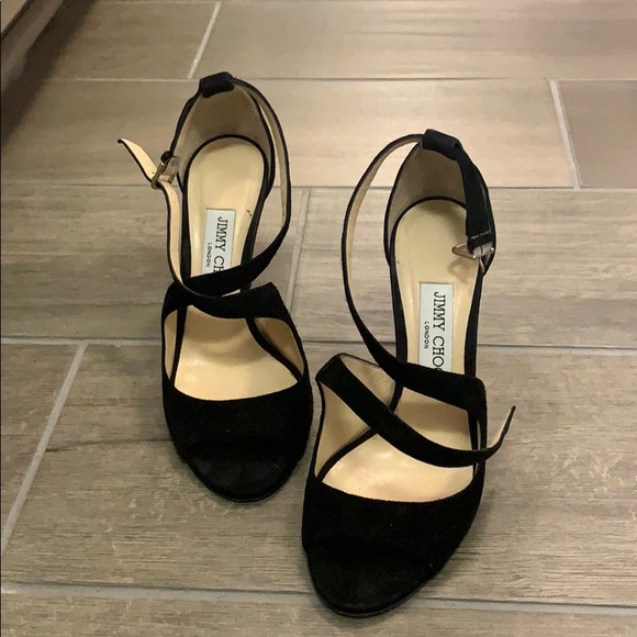 Jimmy Choo Suede heels - Picture 1 of 4